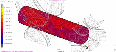 Analisi CAE di idroformatura