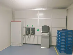 Requisiti della camera bianca per la produzione di accumulatori